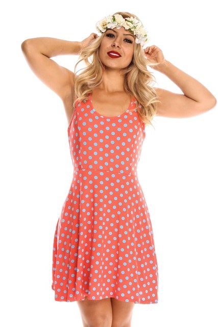 polka dot dress,sexy casual dress,sexy short dress