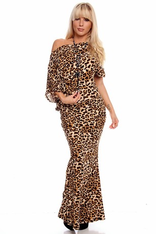 leopard print maxi dress,leopard maxi dress,off the shoulder maxi dress,long maxi dress
