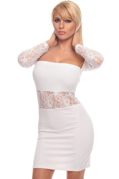 sexy dress,sexy party dress,sexy bodycon dress,floral lace dress,mesh lace dress,sexy white dress