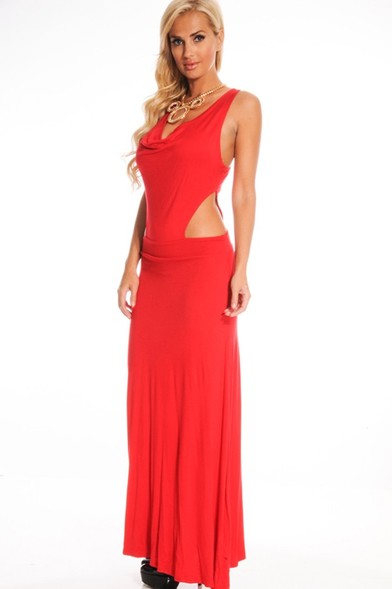 red maxi dress,long maxi dress,sleeveless maxi dress,long maxi dress