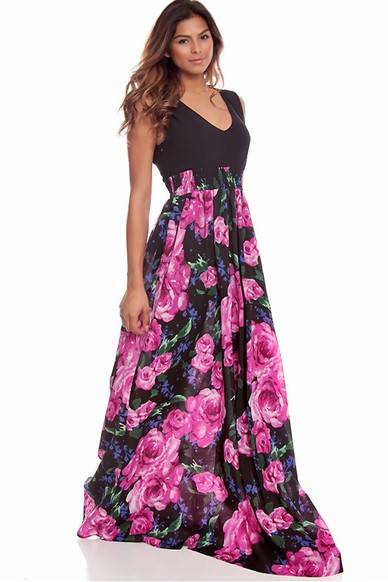 floral maxi dress,long maxi dress,sleeveless maxi dress,sexy maxi dress
