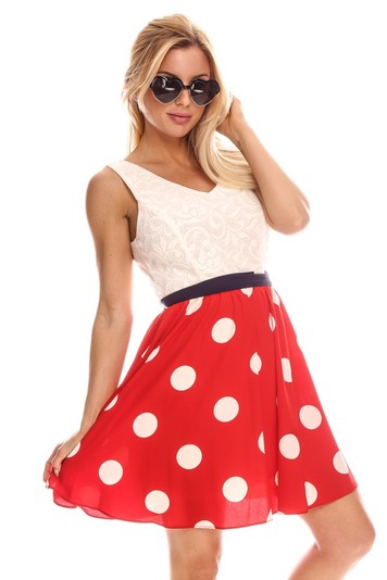 polka dot dress,cute polka dot dress,cute casual dress,casual dress