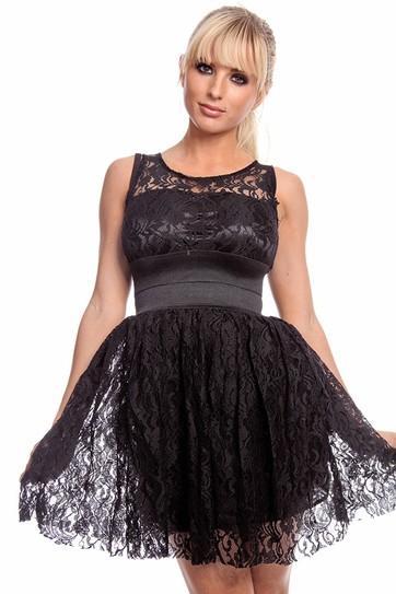 little black dress,cute black dress,black lace dress,black skater dress