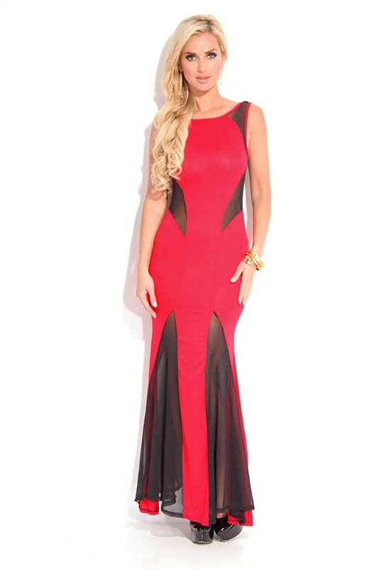 maxi dress,long maxi dress,mesh lace maxi dress,red maxi dress,black maxi dress
